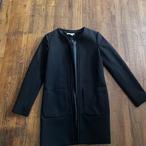 H&M Black Women's Blazer Coat